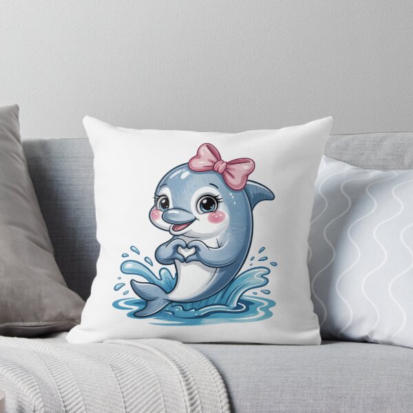 Item preview, Dolphin with heart shape designed and sold by jkrphoto.