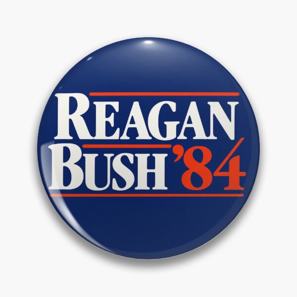 Item preview, Reagan Bush 1984 Campaign Button designed and sold by ArtSpireWorks.