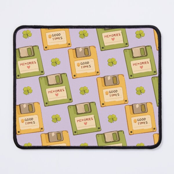 Item preview, 90s Floppy Disk and Nostalgic Memories Retro Pattern 4 designed and sold by SimplePoDesign.