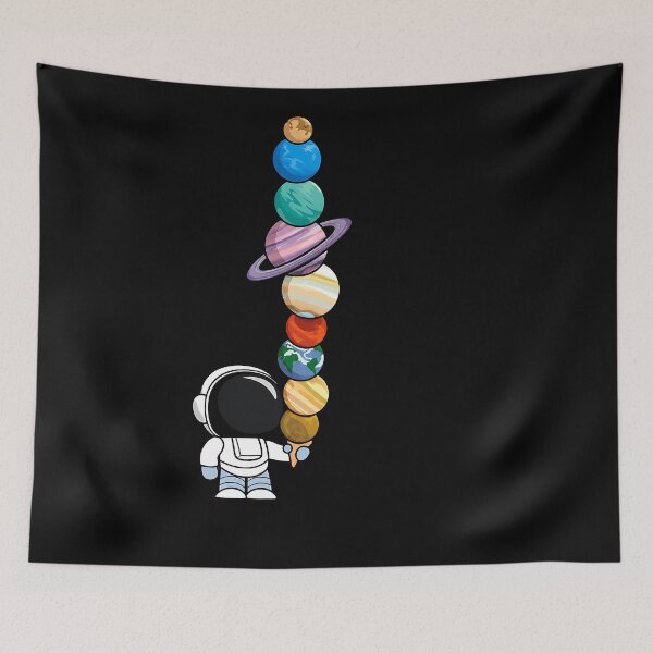 Item preview, Cute Astronaut Holding a Planet Ice Cream Cone – Colorful Space Lover, Astronomy & Cosmic Adventure designed and sold by Huddy-clothes.
