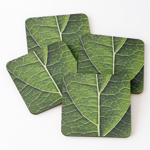 Item preview, Green Leaf Veins Macro Close Up Natural Foliage Texture designed and sold by LYAN-STORE.