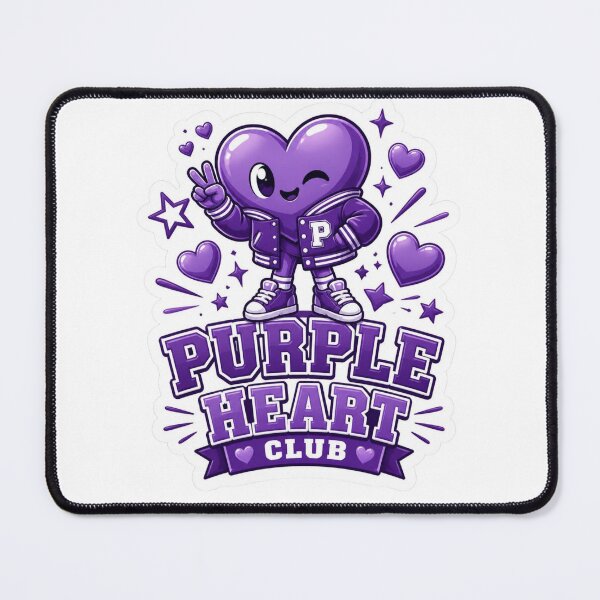 Item preview, Purple Heart Club designed and sold by Stylestickers55.