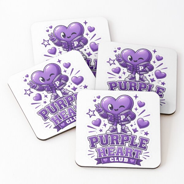 Item preview, Purple Heart Club designed and sold by Stylestickers55.