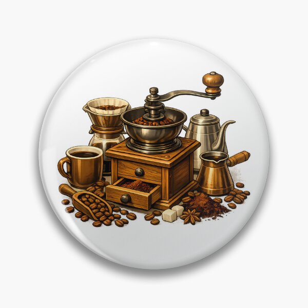 Item preview, Antique manual coffee grinder designed and sold by Daily Quirk.