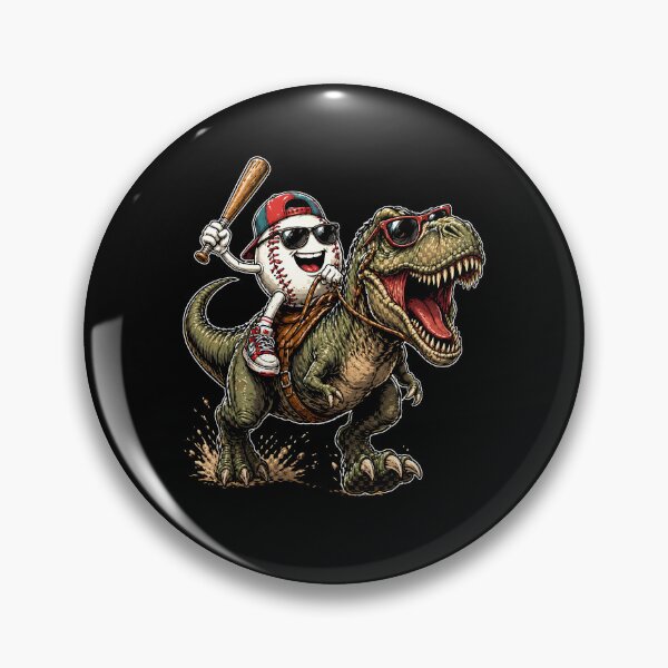 Item preview, Baseball Drip T-Rex Dinosaur  designed and sold by Animavera.