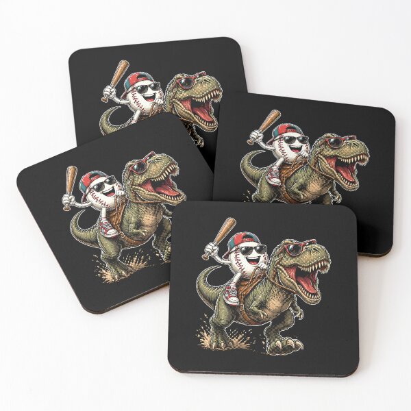 Item preview, Baseball Drip T-Rex Dinosaur  designed and sold by Animavera.