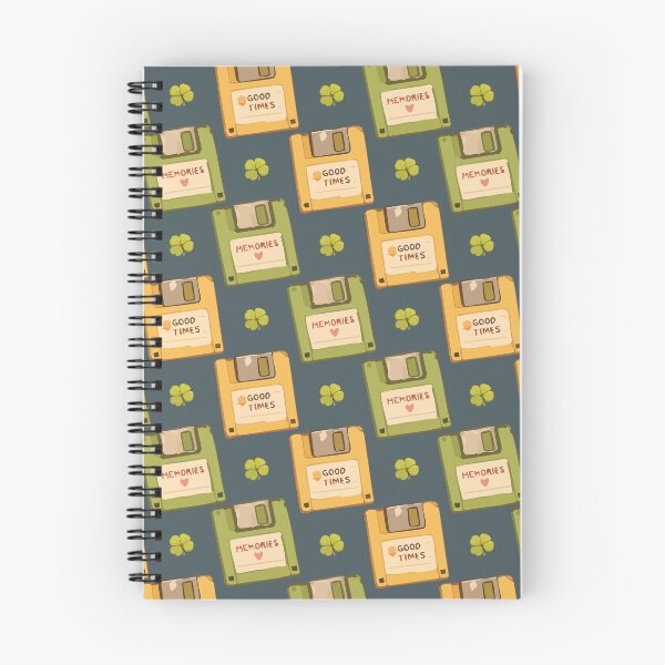 Item preview, 90s Floppy Disk and Nostalgic Memories Retro Pattern 6 designed and sold by SimplePoDesign.