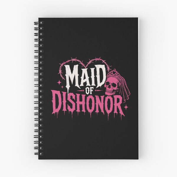 Item preview, Maid of Dishonor Honor Gothic Bride designed and sold by pixiedustpaint.