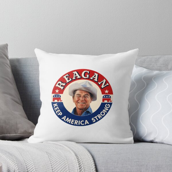 Item preview, Ronald Reagan Keep America Strong Button designed and sold by ArtSpireWorks.