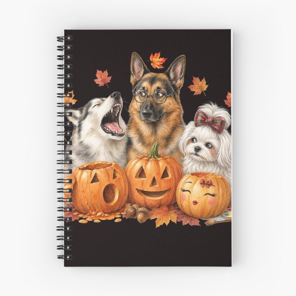 Item preview, Spooky Dog Funny Halloween Pumpkins Autumn designed and sold by Cute & Sassy Custom Gifting Boutiques.