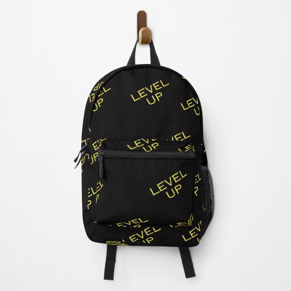 Item preview, Level Up Neon Yellow Repeated Pattern designed and sold by MJ-1103.