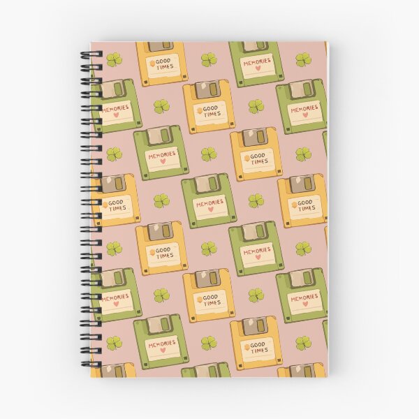Item preview, 90s Floppy Disk and Nostalgic Memories Retro Pattern 7 designed and sold by SimplePoDesign.