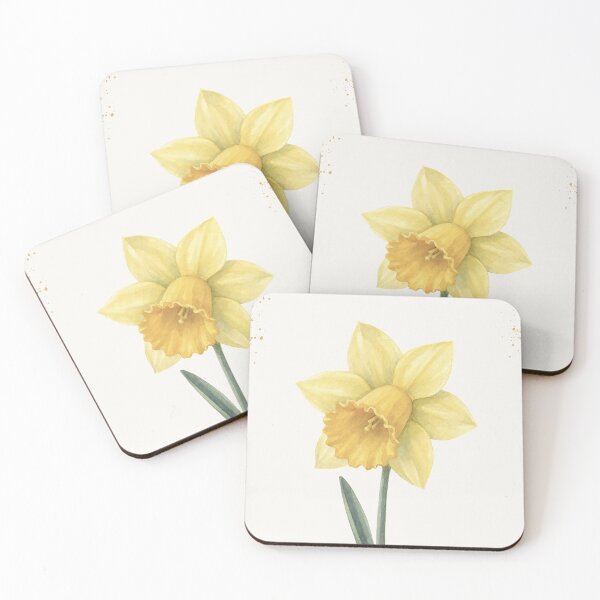 Item preview, December Birth Flower Narcissus | Elegant Watercolor Botanical | Vintage Floral designed and sold by lisa-diver.
