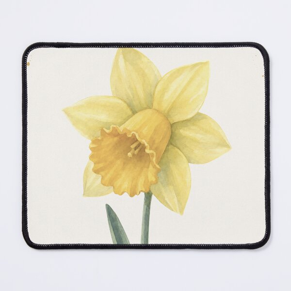 Item preview, December Birth Flower Narcissus | Elegant Watercolor Botanical | Vintage Floral designed and sold by lisa-diver.
