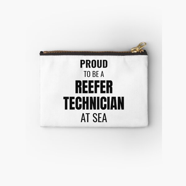Item preview, Proud to be a Reefer Technician at Sea (Black) designed and sold by ShipCrewNation.