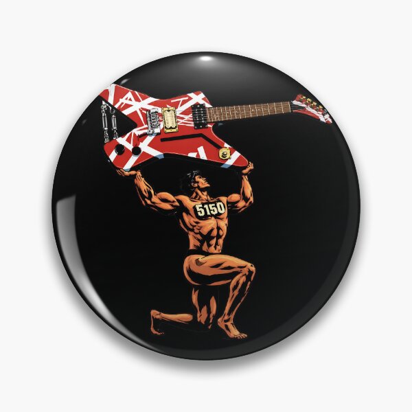 Item preview, Iconic Rock Guitarist Strength 5150-55 designed and sold by NiamhSmithCute.