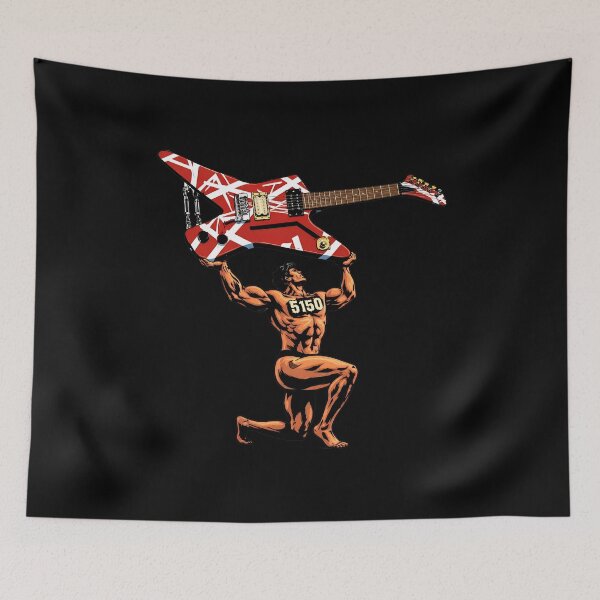 Item preview, Iconic Rock Guitarist Strength 5150-55 designed and sold by NiamhSmithCute.