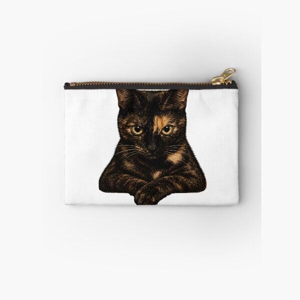 Item preview, Tortoiseshell Cat Peeking Over Ledge Portrait designed and sold by Martin's_Design.