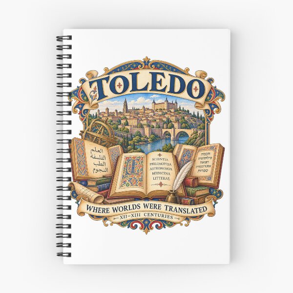 Item preview, Toledo – Where Worlds Were Translated - Medieval School of Translators designed and sold by Past in Threads.