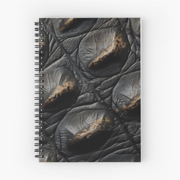 Item preview, Black Alligator Crocodile Skin Leather Scales Macro Texture designed and sold by LYAN-STORE.