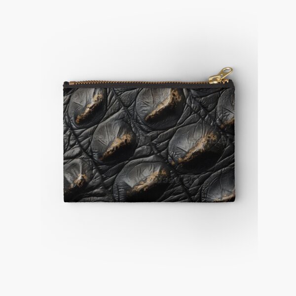 Item preview, Black Alligator Crocodile Skin Leather Scales Macro Texture designed and sold by LYAN-STORE.