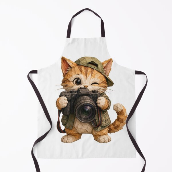 Item preview, Origami Photographer Cat with Camera designed and sold by Snurly.