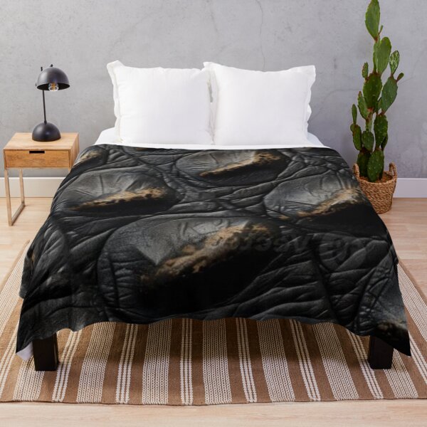 Item preview, Black Alligator Crocodile Skin Leather Scales Macro Texture designed and sold by LYAN-STORE.