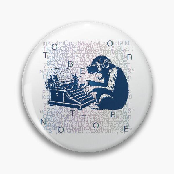 Item preview, Infinite_Monkey_Theorem designed and sold by AURA-HYSTERICA.