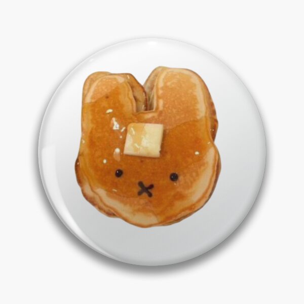 Item preview, Cute Bunny Pancake – Kawaii Breakfast & Syrup Sticker designed and sold by elwinadonburg.