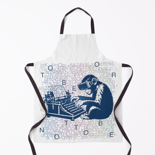 Item preview, Infinite_Monkey_Theorem designed and sold by AURA-HYSTERICA.