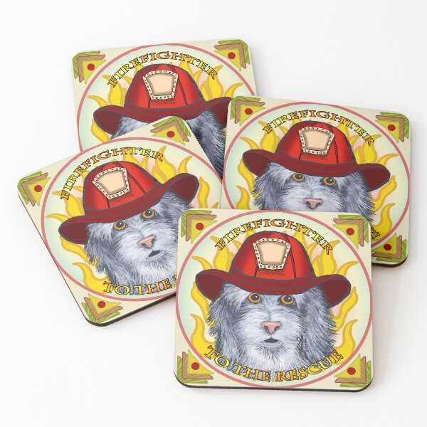 Item preview, Sheepdog Firefighter  designed and sold by artmuvz.