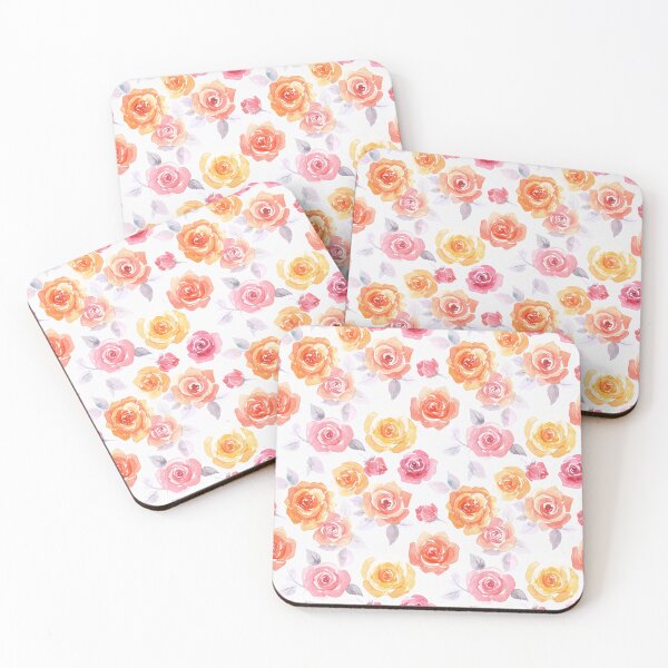 Item preview, Soft Rose Watercolor Pattern designed and sold by NNhu.