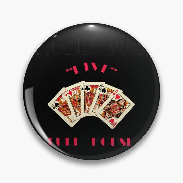 Item preview, J. GEILS BAND LIVE FULL HOUSE Playing Cards -16 designed and sold by NiamhSmithCute.