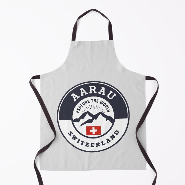 Item preview, Aarau Switzerland Black and White Crest designed and sold by World Designs.