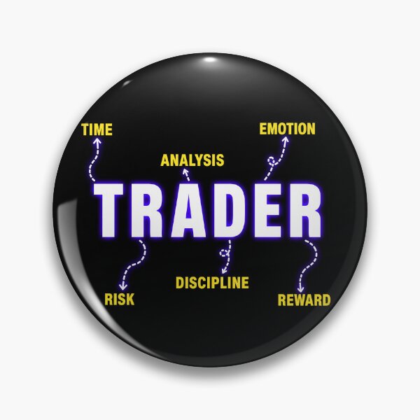 Item preview, Trader Time Analysis Emotion Discipline Risk Reward Investing Mindset designed and sold by Huddy-clothes.