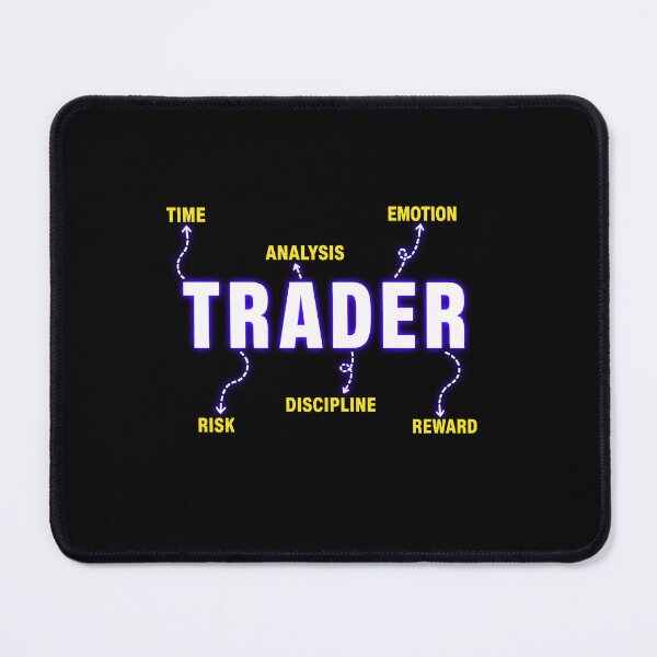 Item preview, Trader Time Analysis Emotion Discipline Risk Reward Investing Mindset designed and sold by Huddy-clothes.