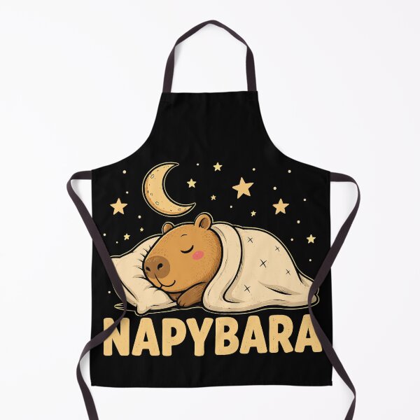 Item preview, Napybara Funny Capybara Napping Humor designed and sold by gordonbwyashop.