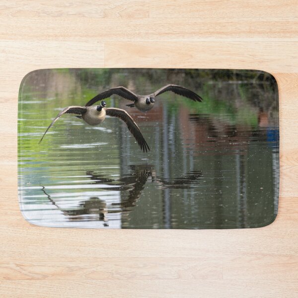 Item preview, Two geese flying  designed and sold by Stephen Jarman.