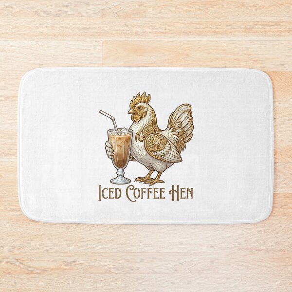 Item preview, Iced Coffee Hen T-Shirt designed and sold by CutieGalore.