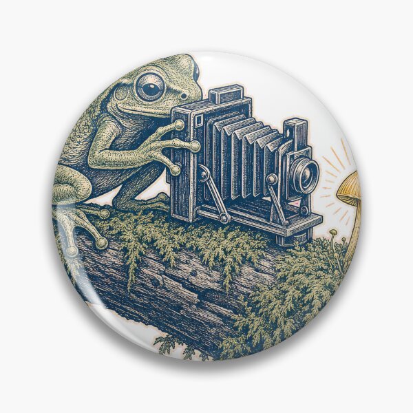 Item preview, Macro Perspective Tree Frog Vintage Engraving Graphic T-Shirt designed and sold by KIDEnia.