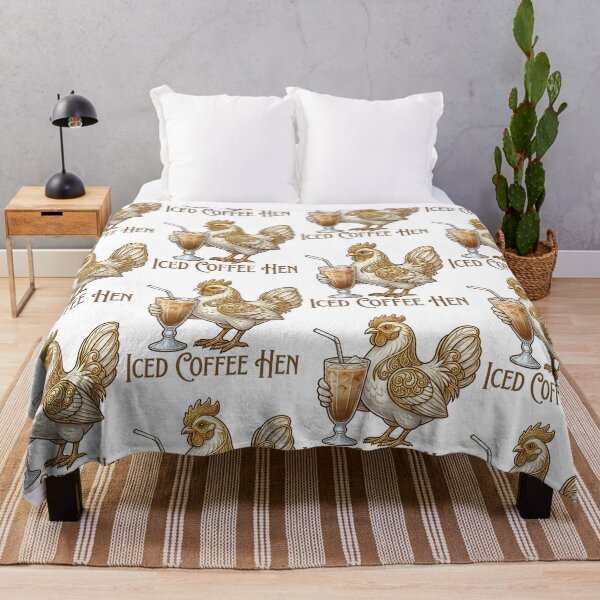 Item preview, Iced Coffee Hen T-Shirt designed and sold by CutieGalore.