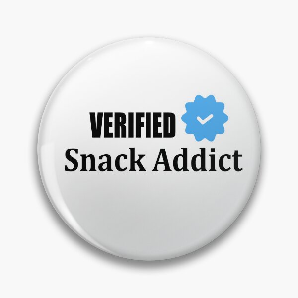 Item preview, Verified Snack Addict – Powered by Chips & Chocolate designed and sold by GriffinRey.