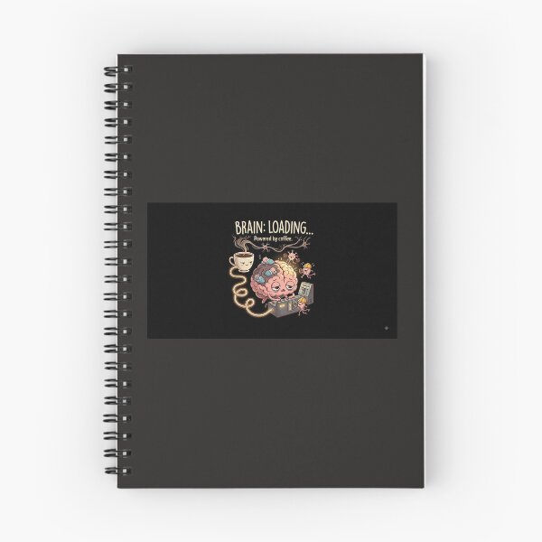 Item preview, Cerebro: Cargando… Impulsado por café designed and sold by Merida7.