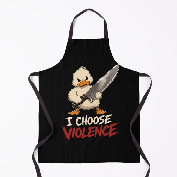 Item preview, I Choose Violence Duck designed and sold by TheEndDesign.