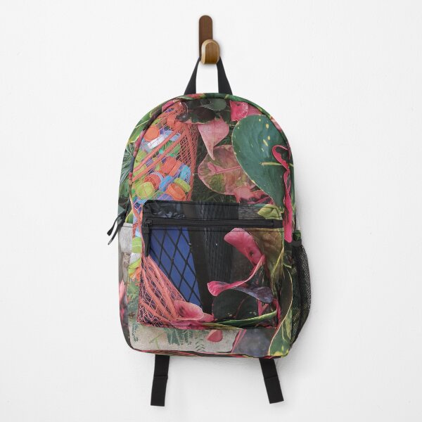 Item preview, Variegated croton with red, pink and green leaves designed and sold by PhuongVoArt.