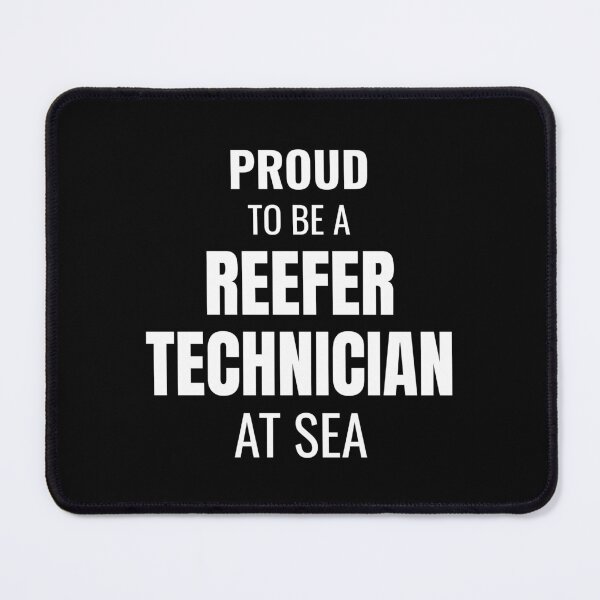 Item preview, Proud to be a Reefer Technician at Sea (White) designed and sold by ShipCrewNation.