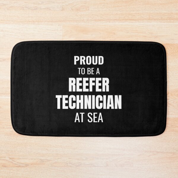 Item preview, Proud to be a Reefer Technician at Sea (White) designed and sold by ShipCrewNation.