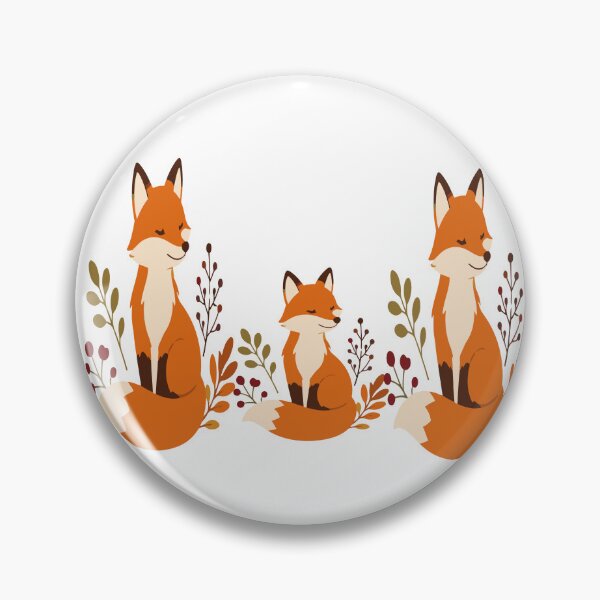 Item preview, Cute Fox Family Mug Wrap Vector Design - Autumn Floral Woodland Foxes Graphic designed and sold by Rabu10.