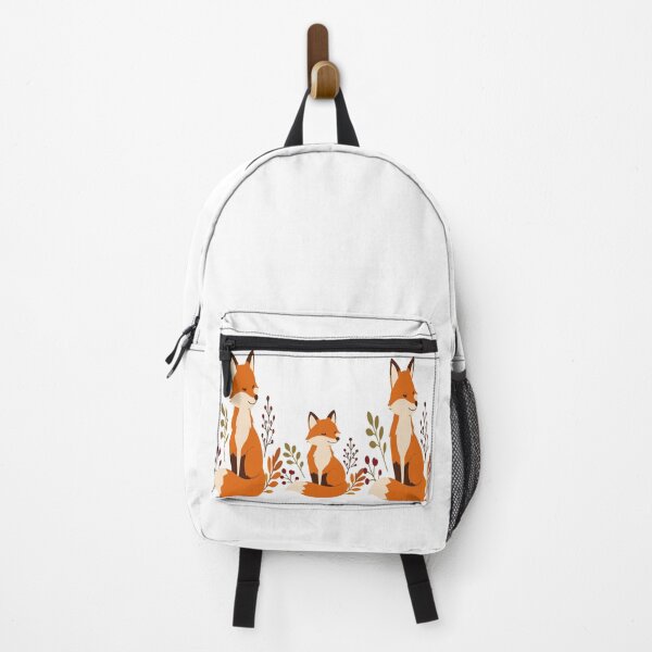 Item preview, Cute Fox Family Mug Wrap Vector Design - Autumn Floral Woodland Foxes Graphic designed and sold by Rabu10.