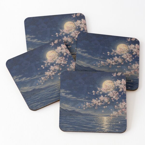 Item preview, Moonlit Sakura – Whispering Petals designed and sold by UTA-UTA.